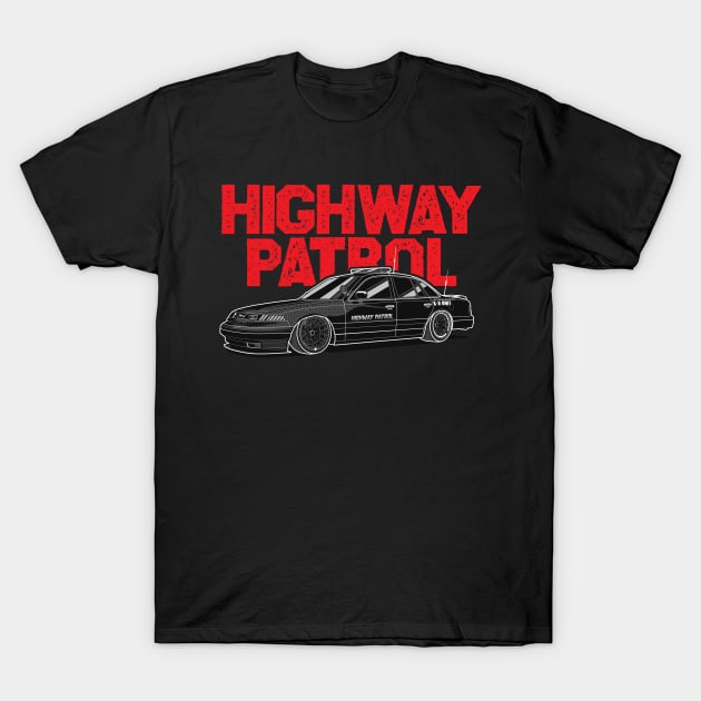 Highway Patrol. T-Shirt by LordGT